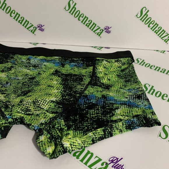 Black By Rue21 Boxer Brief Underwear LIT Animal Print Tagless Green Mens XL - Picture 7 of 8